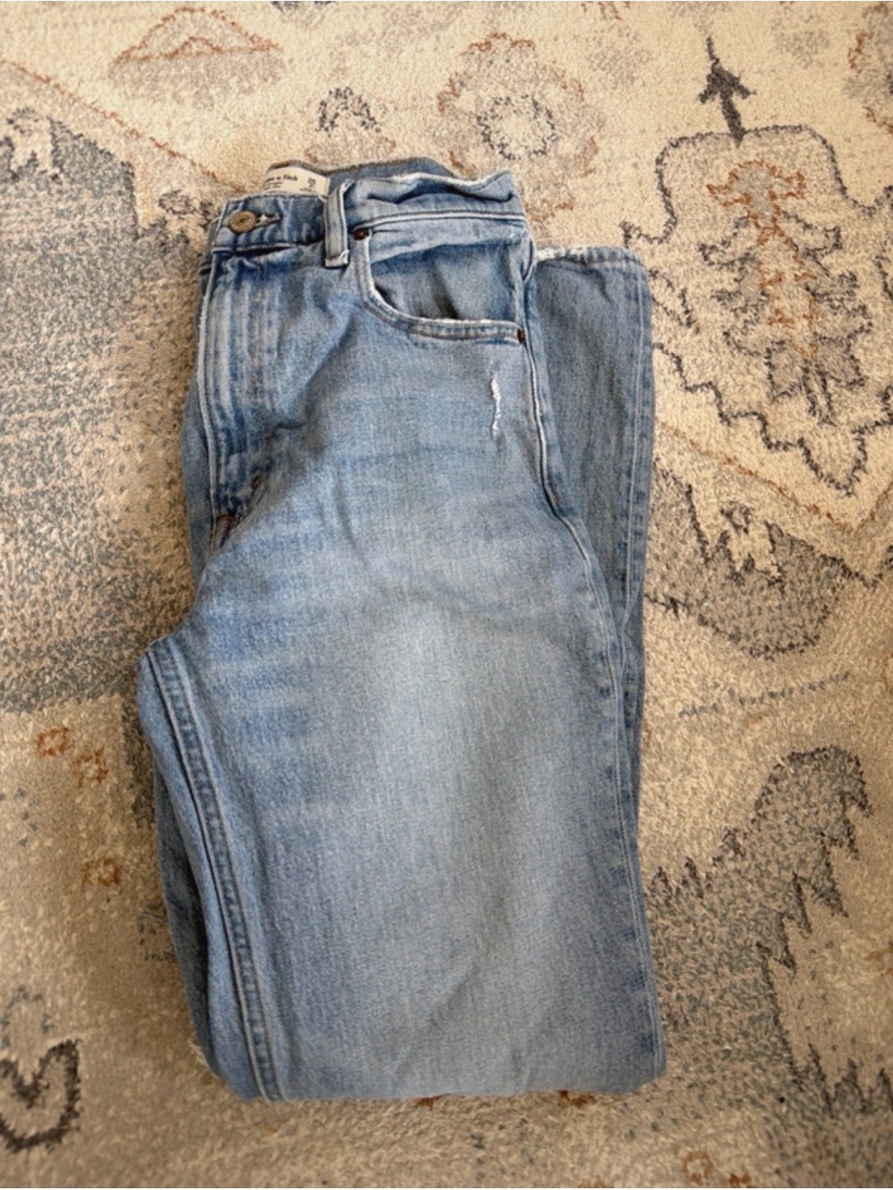 Abercrombie & Fitch 90s Straight Ultra High Rise Jeans